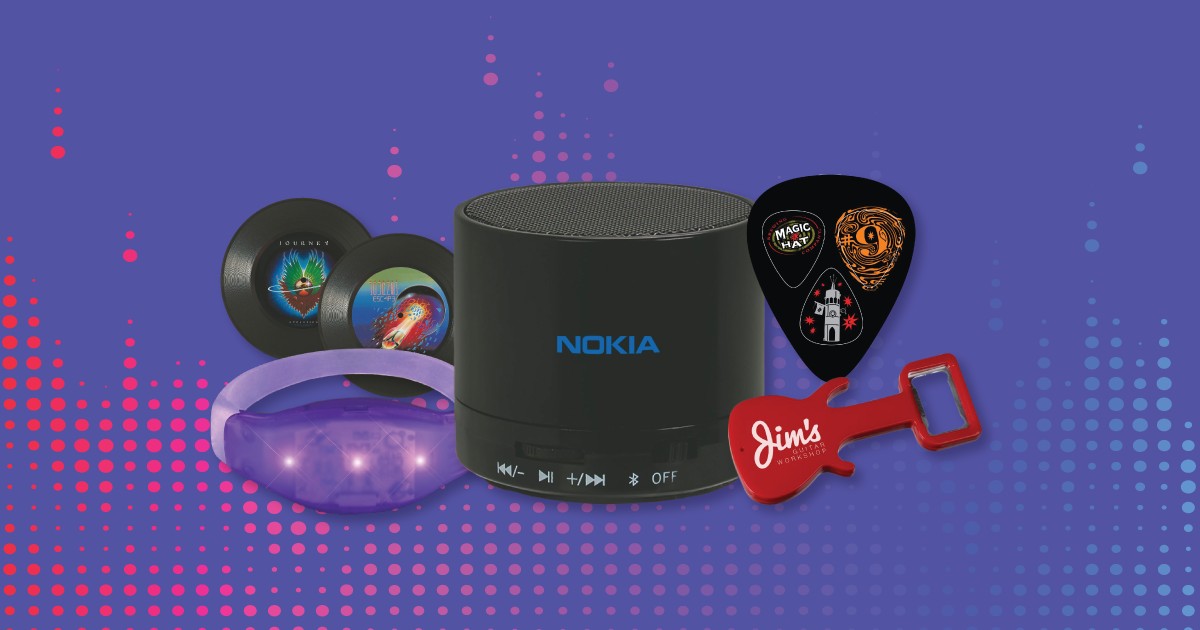 6 Promotional Products for Music Lovers